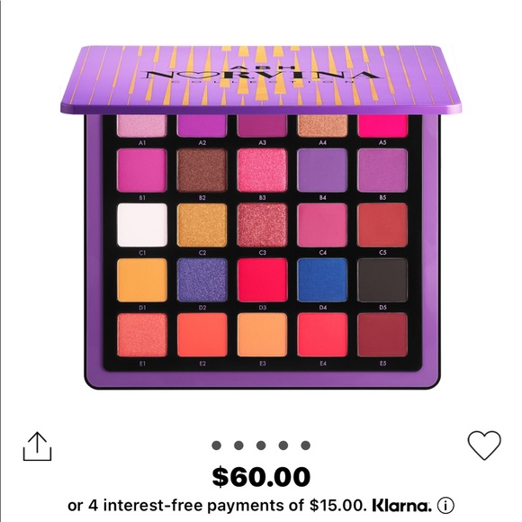 BNIB Anastasia Highlighter and Norvina Eyeshadow Palette, all full-size - Picture 3 of 10